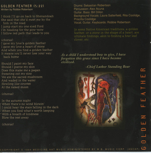 Robbie Robertson & The Red Road Ensemble - Music For The Native Americans