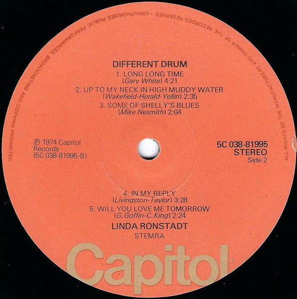 Linda Ronstadt - Different Drum