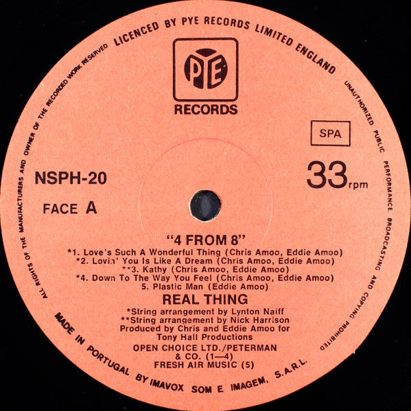 The Real Thing - 4 From 8