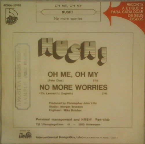Hush (13) - Oh Me, Oh My
