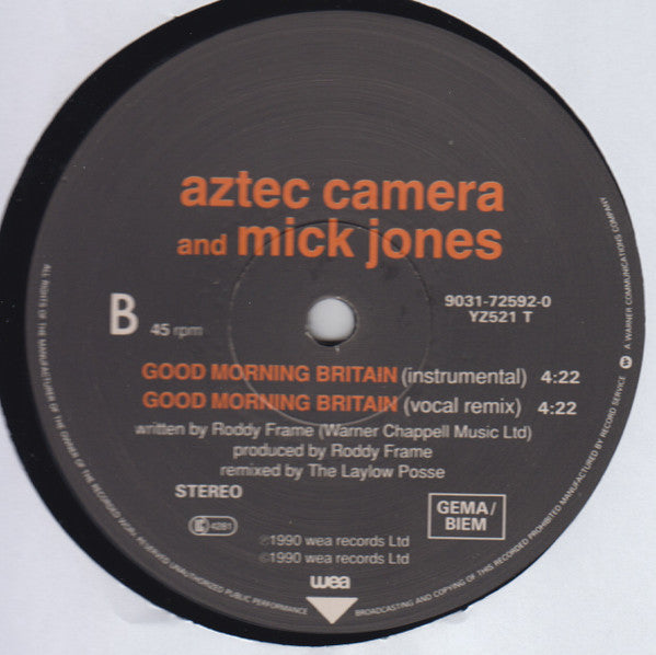 Aztec Camera And Mick Jones - Good Morning Britain