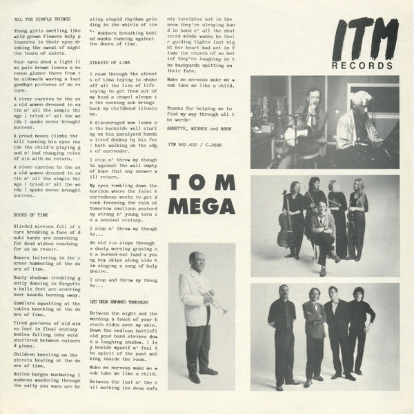 Tom Mega - Backyards Of Pleasure
