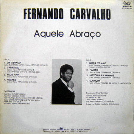 Fernando Carvalho - Aquele Abraço