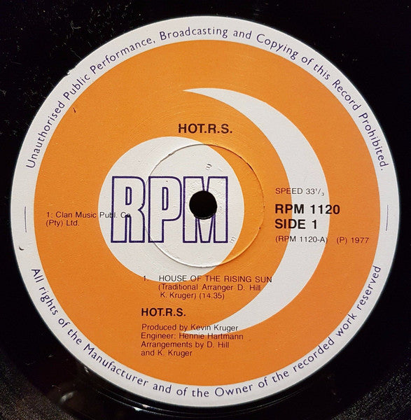 Hot.R.S. - 5 O T. R. S.