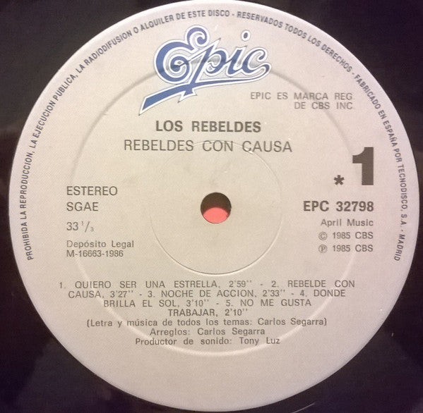 Los Rebeldes - Rebeldes Con Causa