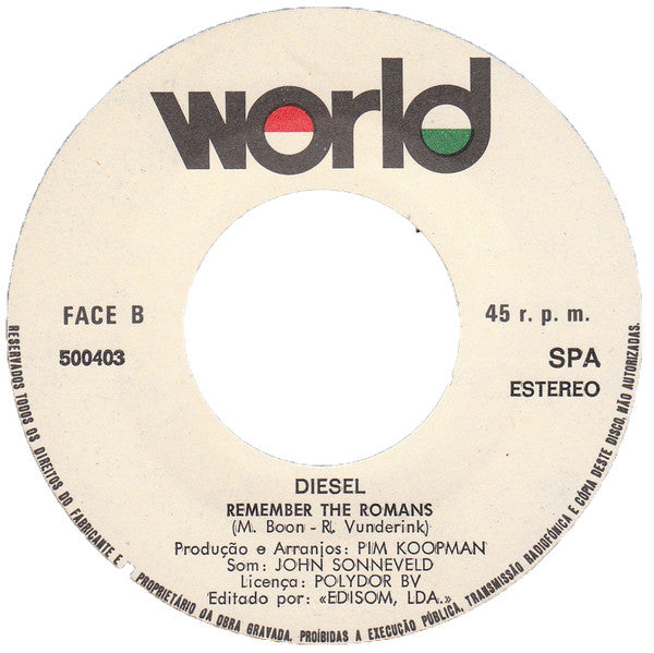 Diesel (5) - Going Back To China