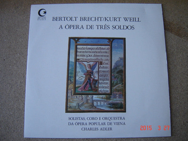 Bertolt Brecht, Kurt Weill - A Ópera De Três Soldos