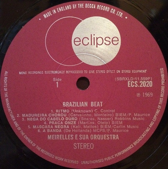 Meirelles E Sua Orquestra - Brazilian Beat