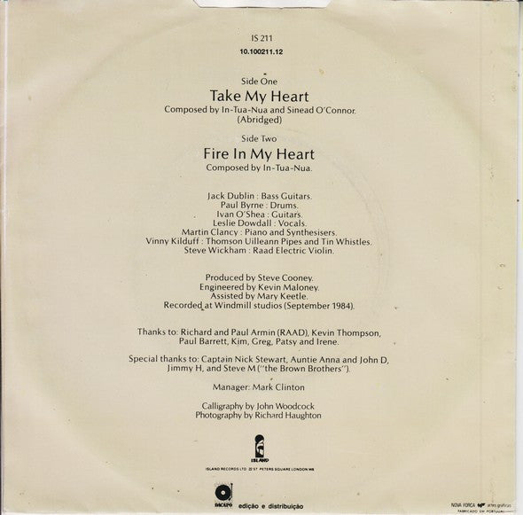 In Tua Nua - Take My Hand