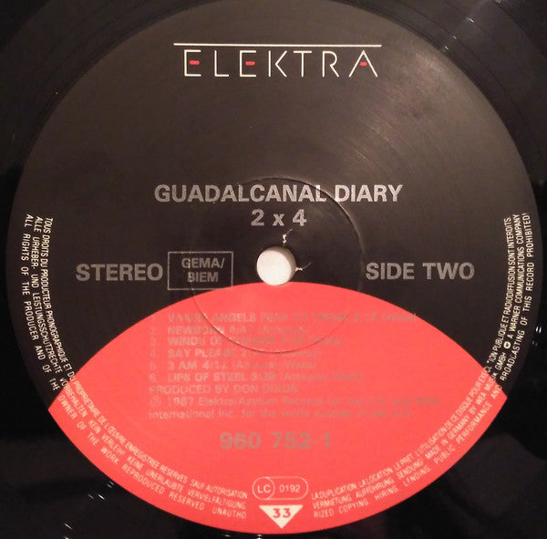 Guadalcanal Diary - 2 X 4