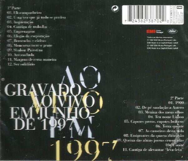José Mário Branco - Ao Vivo Em 1997