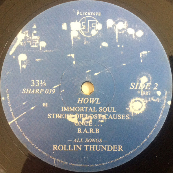 Rollin Thunder - Howl