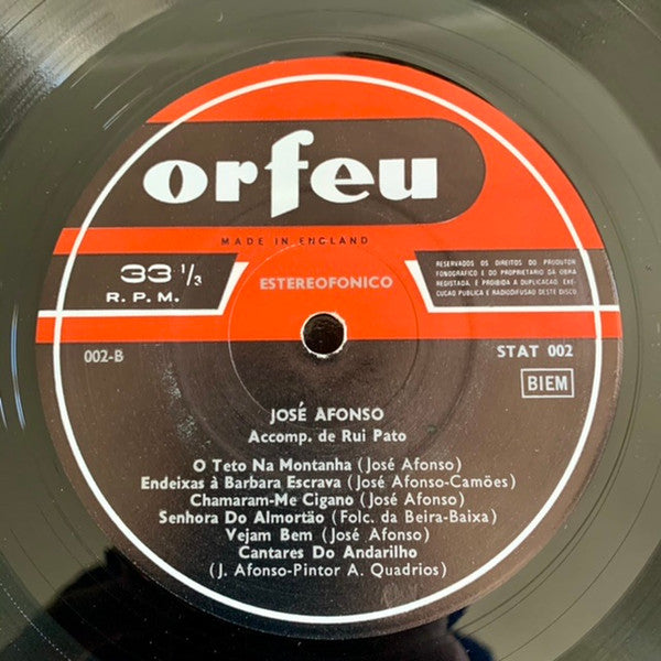 José Afonso - Cantares Do Andarilho