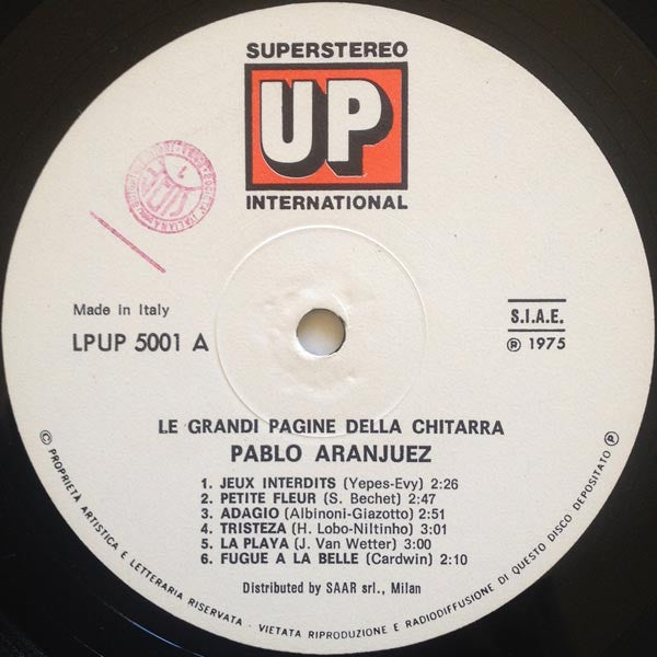 Pablo Aranjuez - Le Grandi Pagine Della Chitarra