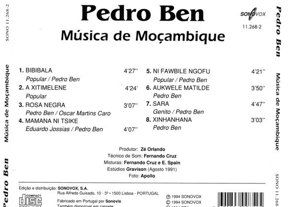 Pedro Ben - Música de Moçambique