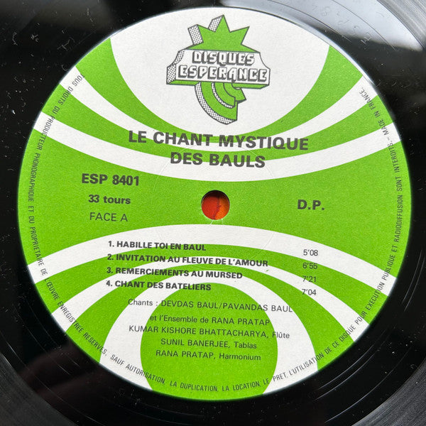 Various - Le Chant Mystique Des Bauls