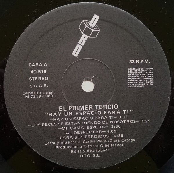 El Primer Tercio - Hay Un Espacio Para Ti