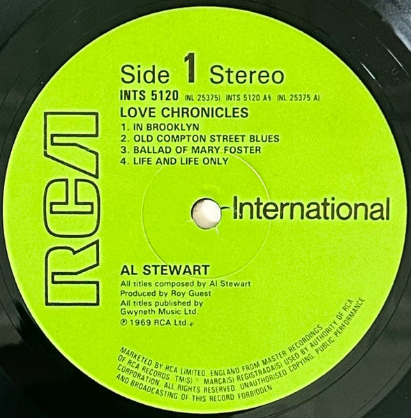 Al Stewart - Love Chronicles