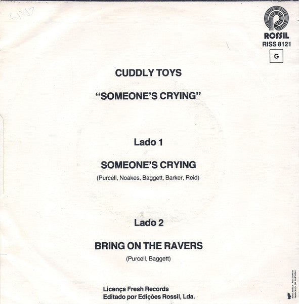 Cuddly Toys - Someone's Crying