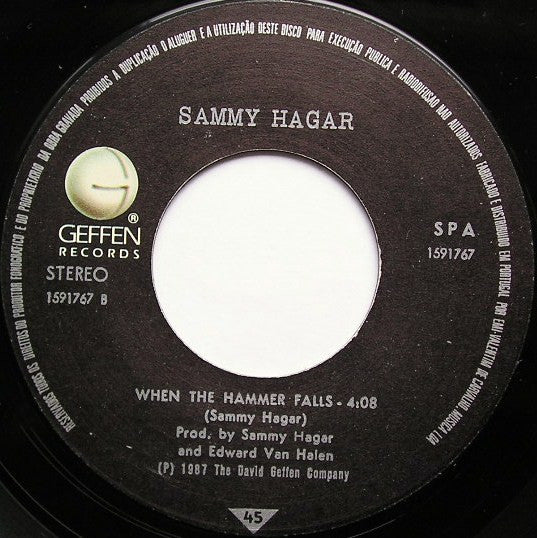 Sammy Hagar - Give To Live
