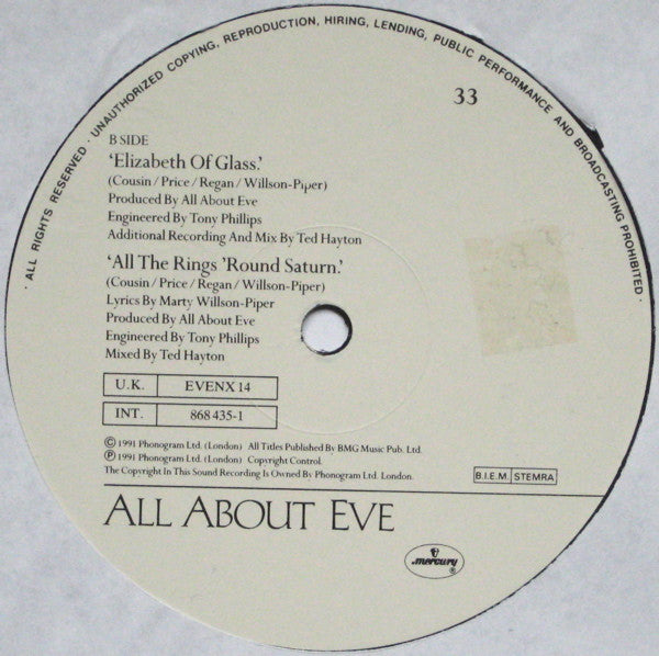 All About Eve - Farewell Mr. Sorrow