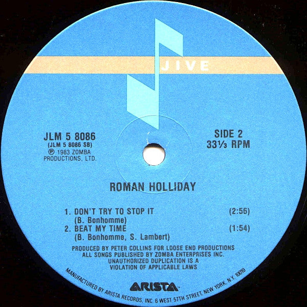 Roman Holliday - Roman Holliday