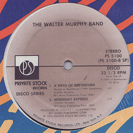 Walter Murphy / Walter Murphy & The Big Apple Band - Rhapsody In Blue / A Fifth Of Beethoven / Midnight Express