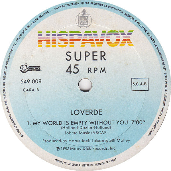 Loverde - Die Hard Lover
