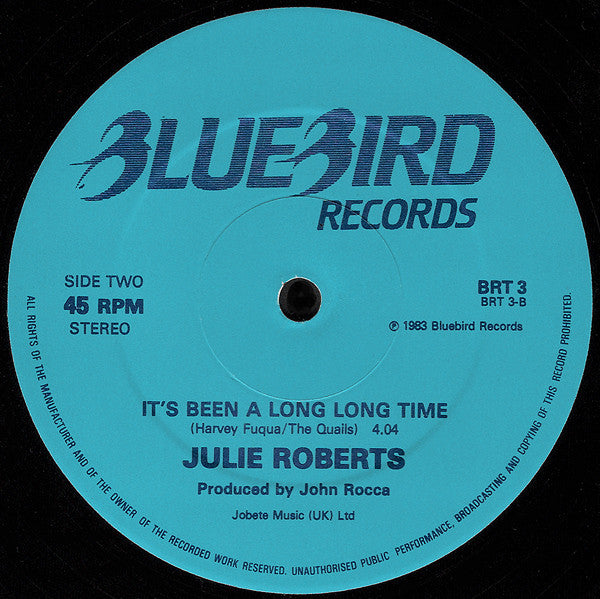 Juliet Roberts - Fool For You c/w It's Been A Long Long Time