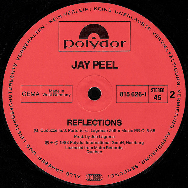 Jay - Peel - Gimme Some / Reflections
