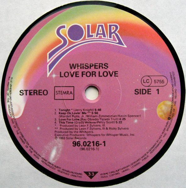 The Whispers - Love For Love