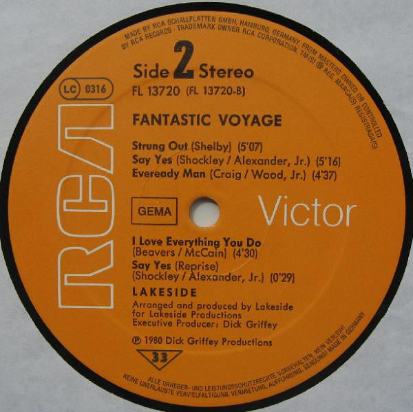Lakeside - Fantastic Voyage