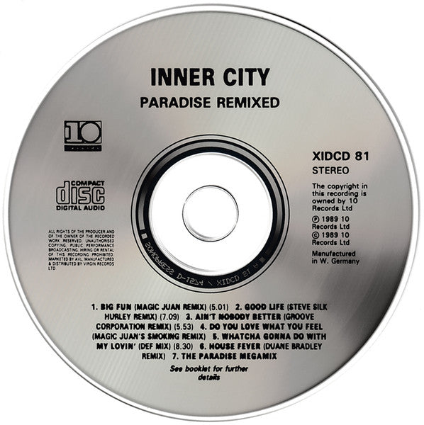 Inner City - Paradise Remixed