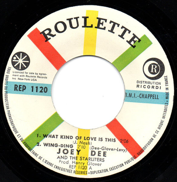 Joey Dee & The Starliters - Wing - Ding