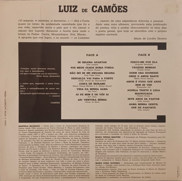 Luís de Camões - Camões Na Música Portuguesa Contemporânea