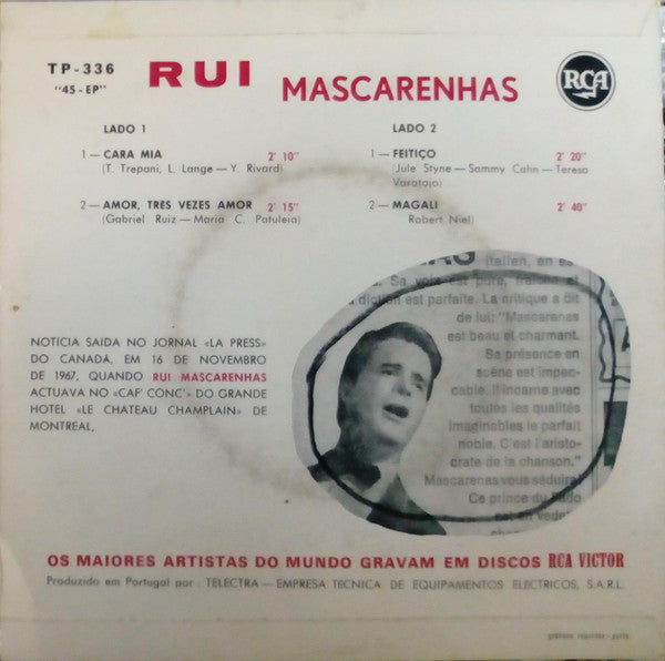 Rui De Mascarenhas - Amor Amor Amor