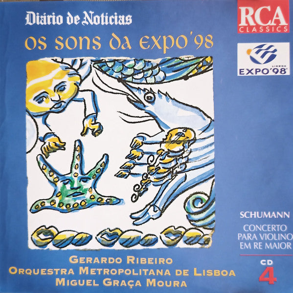 Robert Schumann - Gerardo Ribeiro, Orquestra Metropolitana de Lisboa, Miguel Graça Moura - Concerto Para Violino Em Ré Maior