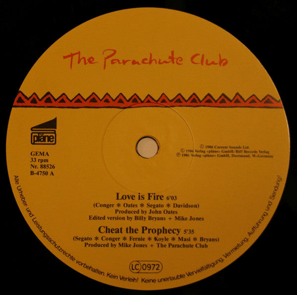 The Parachute Club - Dance!