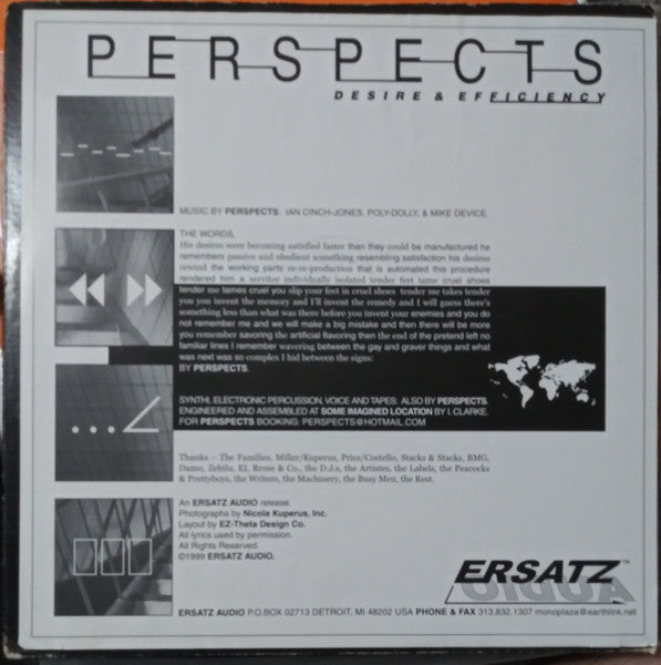 Perspects - Desire & Efficiency