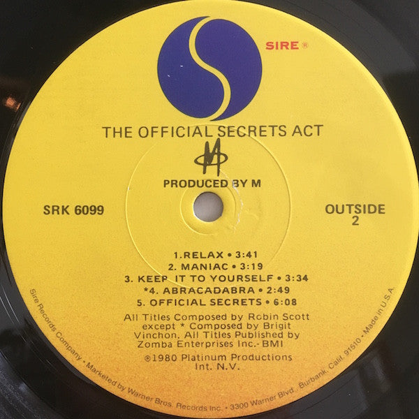 M (2) - The Official Secrets Act