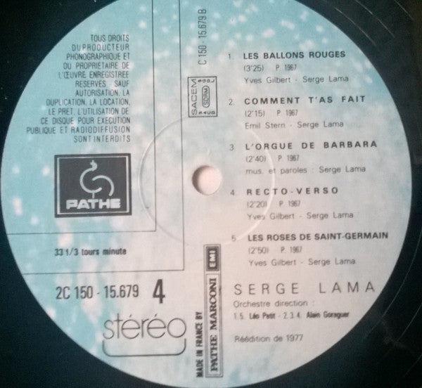 Serge Lama - Serge Lama