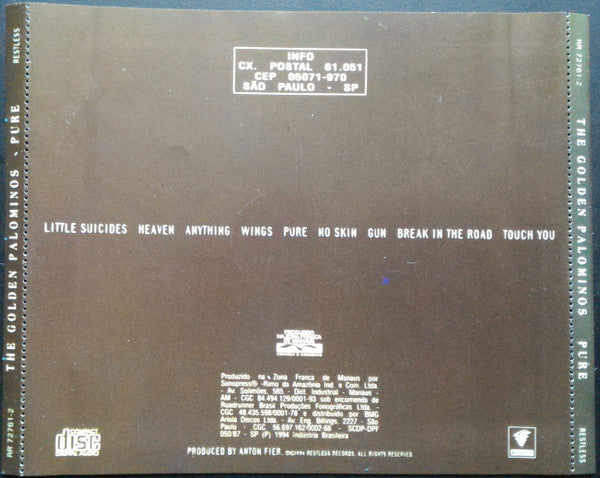 The Golden Palominos - Pure