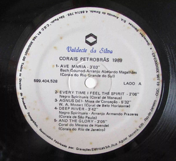 Corais Dos Empregados Da Petrobrás - Corais Petrobrás 1989