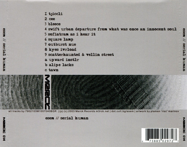 Esem - Serial Human