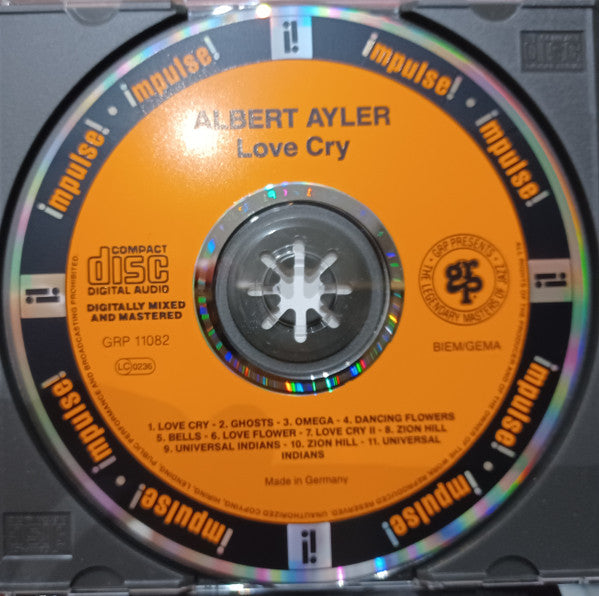Albert Ayler - Love Cry
