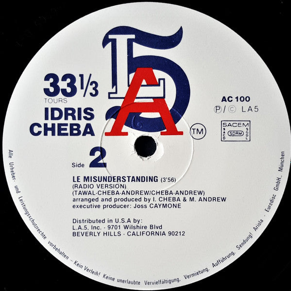 Idris Cheba - Le Misunderstanding