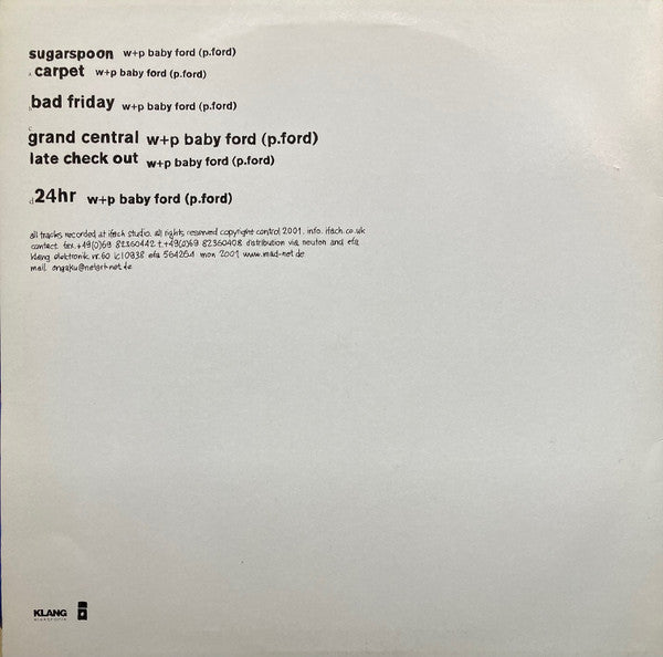 Baby Ford & The Ifach Collective - Sacred Machine