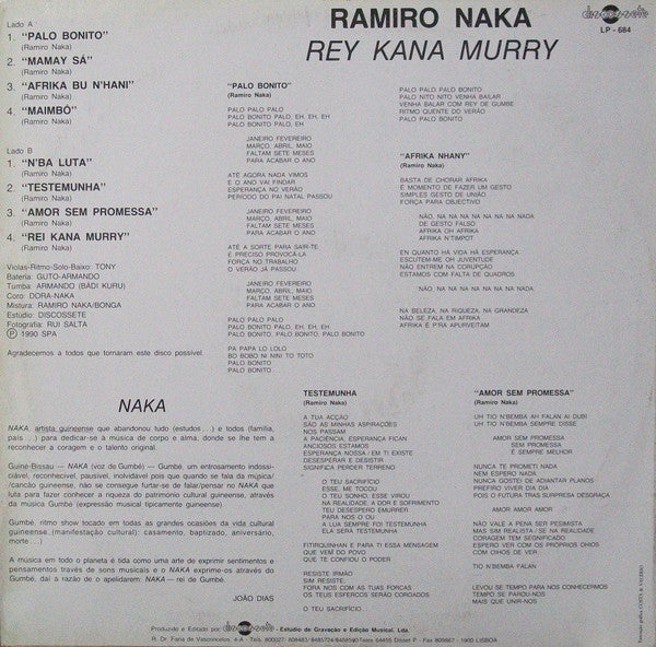 Ramiro Naka - Rey Kana Murry