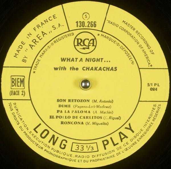 Chakachas - What A Night With The Chakachas