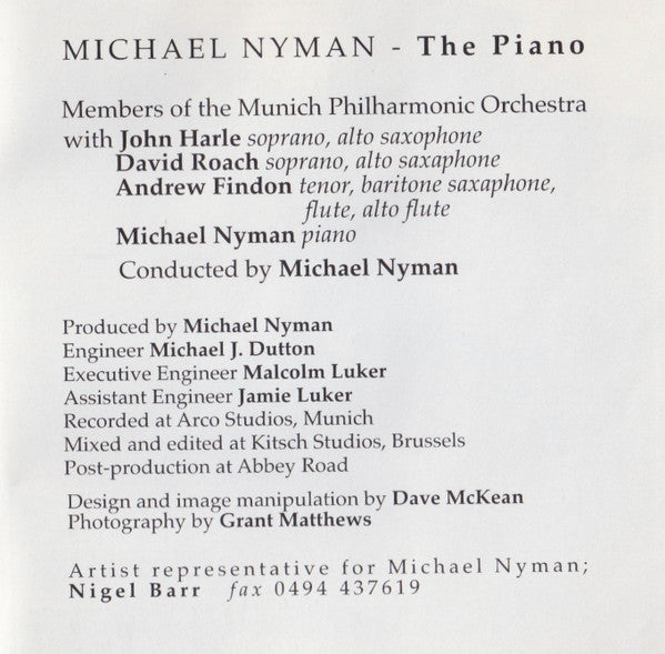Michael Nyman - The Piano